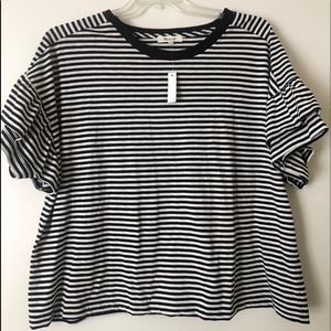 Madewell cropped tee
